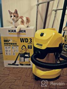 img 14 attached to Professional vacuum cleaner KARCHER WD 3 Premium, 1000 W, yellow/grey
