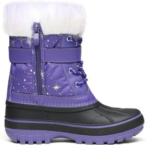 img 2 attached to DREAM PAIRS Fur Lined Insulated Waterproof Boys' Shoes ~ Outdoor