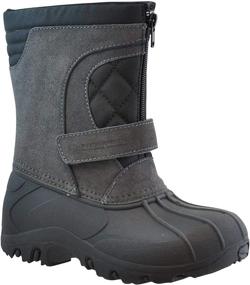 img 4 attached to WEATHERPROOF Closure All Weather Insulated Durability Boys' Shoes via Boots