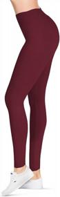 img 4 attached to High Waisted Leggings For Women | SATINA Capri & Full Length Styles