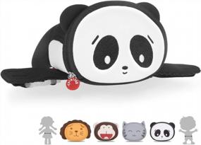 img 4 attached to Termichy Kids Waist Bag Cute 3D Cartoon Bear Animal Travel Kids Fanny Pack For Babies Girls Toddler Children Sport Camping Trip Makeup Masquerade Toy Christmas Gift, Parent-Child Dressing(Panda)