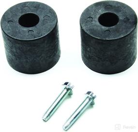 img 1 attached to 🚙 TeraFlex 1910234 Jeep Wrangler JK TJ Front Lower Bumpstop Kit 2.25&#34; Tall x 3&#34; OD (Pair), 1 Pack