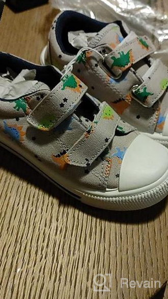 img 1 attached to 🦖 Nerteo Toddler Sneakers: Dino-themed Boys' Walking Shoes review by Khalil Hopp