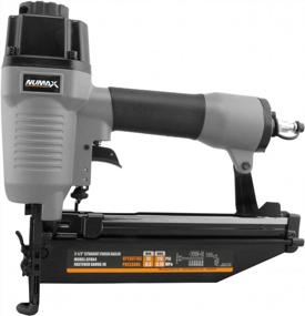 img 3 attached to Pneumatic Straight Finish Nailer With 2000 Count Nail Bundle - NuMax SFN64WN 16-Gauge 2-1/2