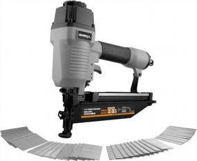 img 4 attached to Pneumatic Straight Finish Nailer With 2000 Count Nail Bundle - NuMax SFN64WN 16-Gauge 2-1/2