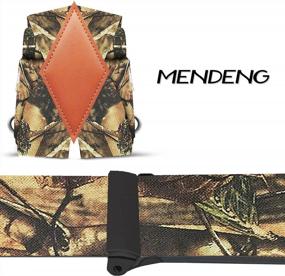 img 1 attached to Camo Men'S Heavy Duty Suspenders With Adjustable Braces And Sturdy Clips For Hunting And Work By MENDENG