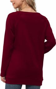 img 1 attached to Yincro Women'S Casual Long Sleeve Tunic Tops Fall Tshirt Blouses