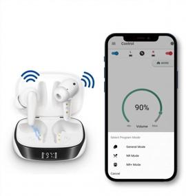 img 4 attached to Maihear 2 In 1 Bluetooth And Rechargeable Hearing Aids With APP Control: The Ultimate Personal Hearing Solution For Seniors And Adults