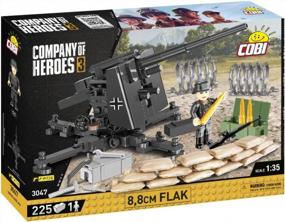 img 3 attached to COBI Company Of Heroes 3 8.8 Cm Flak Tank Building Kit