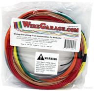 🔌 high-temp gxl cross-link xlpe stranded wire, 16 awg, ga, gauge, sae j1128, automotive, motorcycle, electrical, set of 10' each in 12 solid colors (total 120') logo