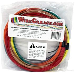 img 1 attached to 🔌 High-Temp GXL Cross-Link XLPE Stranded Wire, 16 AWG, GA, Gauge, SAE J1128, Automotive, Motorcycle, Electrical, Set of 10' Each in 12 Solid Colors (Total 120')