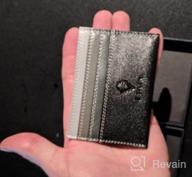 img 1 attached to Durable & Stylish Genuine Leather Men's 👔 Wallets, Card Cases & Money Organizers: The Perfect Accessory! review by Ognjen Cao