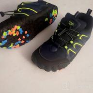 img 1 attached to ASHION Lightweight Breathable Trekking Sneakers for Boys review by Ben Jacobson