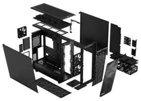 img 2 attached to Корпус Fractal Design MESHIFY 2 XL BLACK - DARK TG / FD-C-MES2X-01