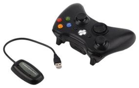img 2 attached to Gamepad Microsoft Xbox 360 Wireless Controller for Windows, black