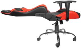 img 2 attached to Computer chair Defender Azgard gaming, upholstery: imitation leather, color: black/red
