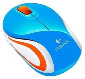 img 2 attached to Беспроводная компактная мышь Logitech Wireless Ultra Portable M187, синий