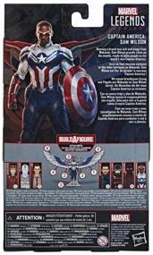 img 1 attached to Фигурка Hasbro Marvel Legends Series Avengers Captain America: Sam Wilson F0328, 15 см