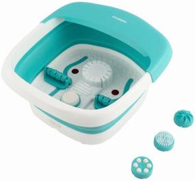 img 1 attached to Hydromassage footbath Hyundai H-FB4551 60W white/turquoise