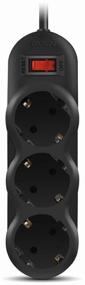 img 2 attached to SVEN SF-03L surge protector, 3 sockets, s/o, 10A / 2200 W black 3 m