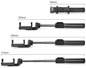 img 3 attached to Tripod/monopod Xiaomi Mi Bluetooth Selfie Stick Tripod, black