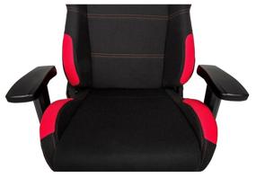 img 2 attached to Gaming chair AKRACING AK-K7012, upholstery: textile, color: black red
