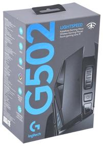 img 1 attached to Logitech G G502 Lightspeed Wireless Gaming Mouse, black