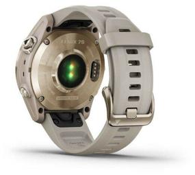 img 2 attached to Smart watch Garmin fenix 7S Sapphire Sol, Cream Gold Ti , Smart Watch (010-02539-21)
