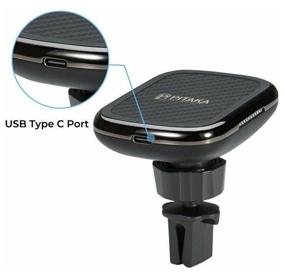 img 2 attached to PITAKA MagEZ Mount Qi Vent Car Holder with Wireless Charging (CM3001Q)