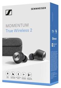 img 1 attached to Sennheiser Momentum True Wireless 2 wireless headphones, black