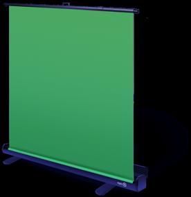 img 2 attached to Chromakey background Elgato Green Screen green