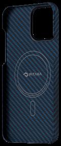 img 2 attached to Case Pitaka MagEZ 2 (KI1301PM) for iPhone 13 Pro Max (Black/Grey)