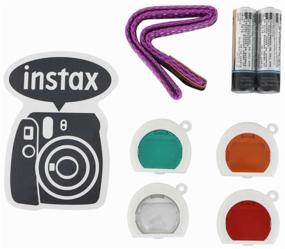 img 2 attached to Fujifilm Instax Mini 9 instant camera, print 62x46mm, clear purple