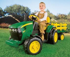 img 2 attached to Peg-Perego John Deere Ground Force Car, green/yellow