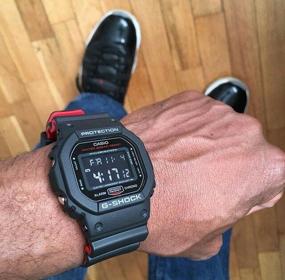 img 2 attached to CASIO G-Shock DW-5600HR-1E Quartz Wrist Watch, Alarm Clock, Chronograph, Stopwatch, Countdown Timer, Waterproof, Shockproof, Backlight Display, Black