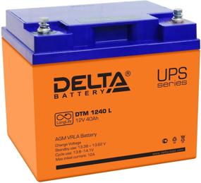 img 1 attached to DELTA Battery DTM 1240 L 12V 40 Ah