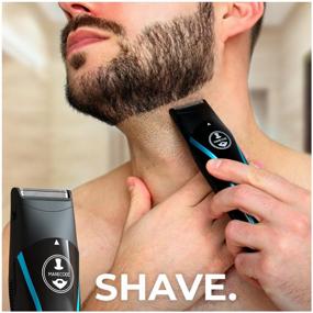img 2 attached to Manecode 11 in 1 beard, mustache, nose, ear and body trimmer - Hair clipper with self-sharpening blades