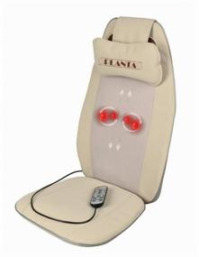 img 2 attached to 🪑 Shiatsu Massage Chair and Seat Massager - PLANTA MN-600 with 3 Intensity Levels, Heating, Vibration Massage, Auto-Adapter