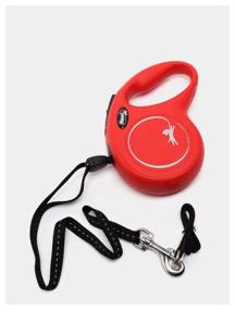 img 2 attached to Leash for dogs Flexi New Classic S cable 8 m red