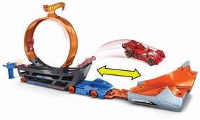 img 2 attached to Hot Wheels City Loop Track with Car Storage GCK38
