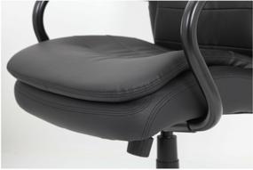 img 2 attached to Office chair BRABIX PREMIUM Heavy Duty HD-001, reinforced, load up to 200 kg, eco leather, 531015