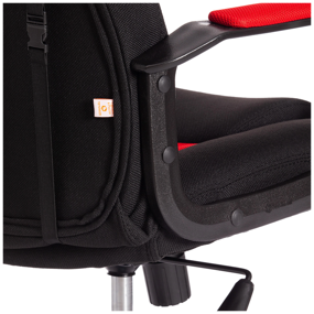 img 2 attached to Computer chair TetChair Driver 22 gaming, upholstery: textile, color: black/red, 2603/TW-08