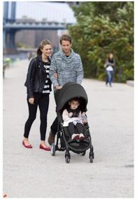 img 1 attached to 👶 Stroller Baby Jogger City Mini Zip: Sleek & Compact Black Design