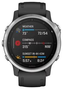 img 2 attached to ⌚ Garmin Fenix ​​6S NFC Smartwatch, Silver/Black