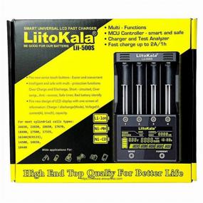 img 2 attached to ⚡ LiitoKala Lii-500S Charger: Fast, Reliable Charging for Your Devices