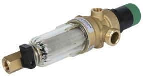 img 2 attached to Resideo Braukmann FK06-AA Mechanical Cleaning Filter Clutch (HP/HP), PVC, with Bronze Dew 15 drainage (1/2")