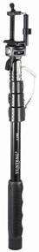 img 2 attached to Monopod with AUX cable and built-in remote control, 3.5 mm wire, AMFOX, 1188, black / selfie stick for phone, holder for camera, smartphone