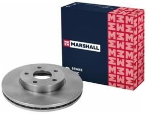 img 1 attached to Brake disc front MARSHALL M2000400 for Ford C-Max (DM2) 03-, Ford Focus II 04-, Volvo C30 (533) 06