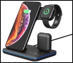 img 2 attached to Wireless Charger 3b1 New 2022 Fast Charger 15W FAST for iPhone iWatch AirPods