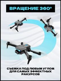 img 2 attached to Quadcopter/Dual Camera Flying Drone/Photo & Video Shooting/4K Quadcopter/Camera Drone